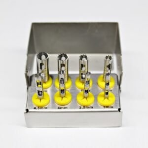 8 Pcs Dental Implant Osseodensification Burs Kit