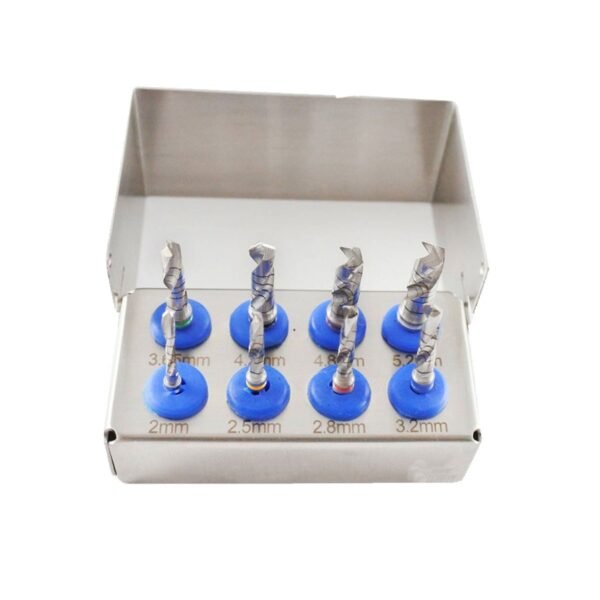 8 Pcs Dental Implant Osseodensification Burs Kit