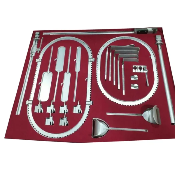 Bookwalter Abdominal Self-Retaining Surgical Retractor Set